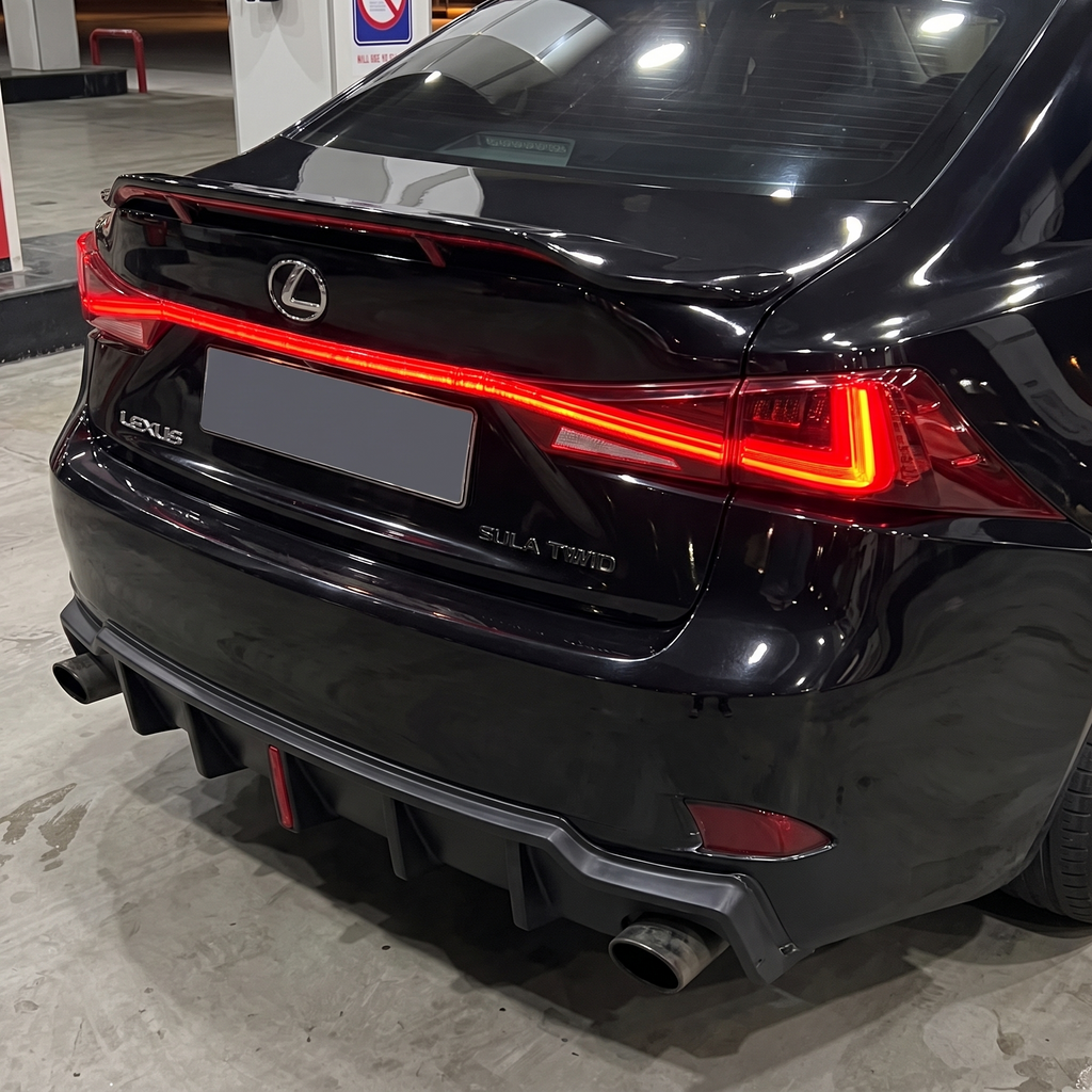 Lexus IS Full-Width LED Tail Light Set — Lexus IS 250 (2006–2012)