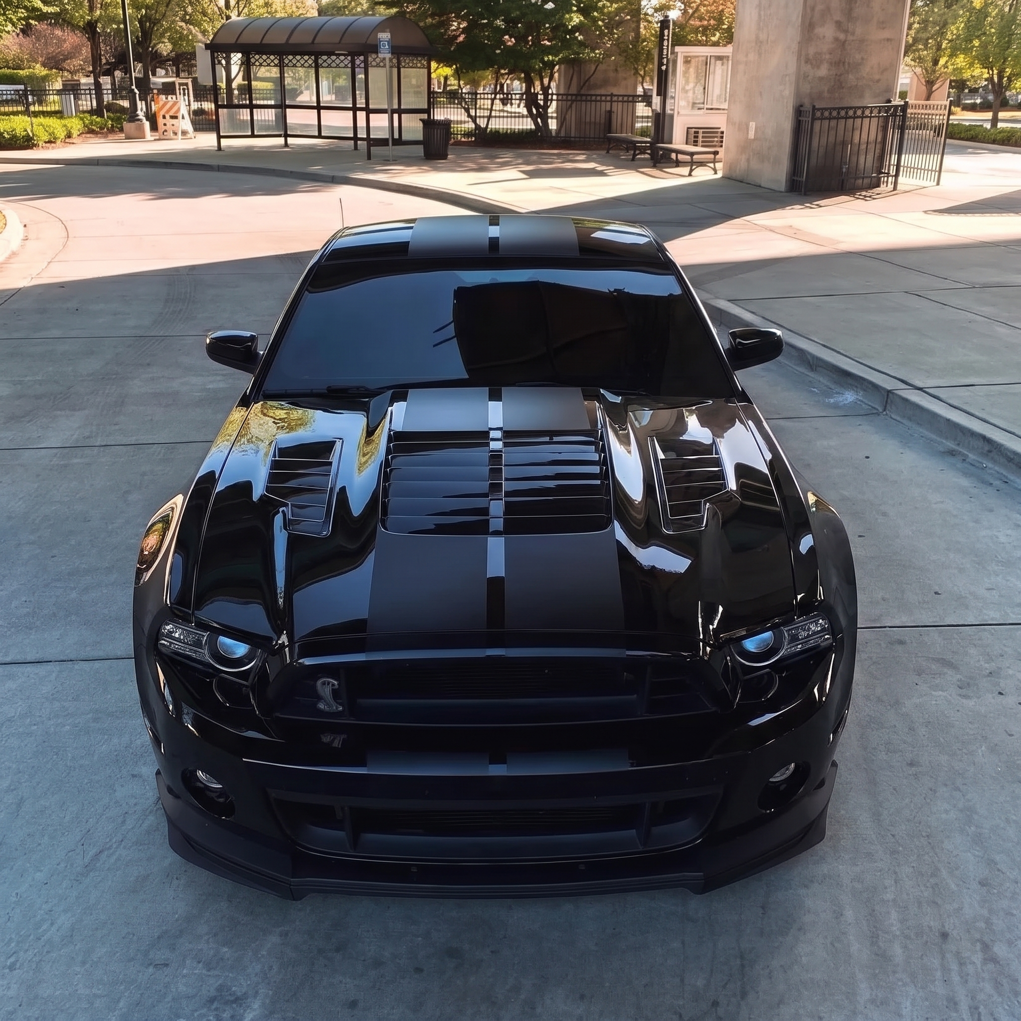 Ford Mustang Shelby GT500 KR Style Hood / Bonnet (2015–2017)