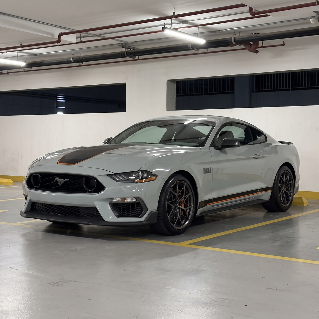 Ford Mustang Mach 1 Style Front Bumper | 2015–2023