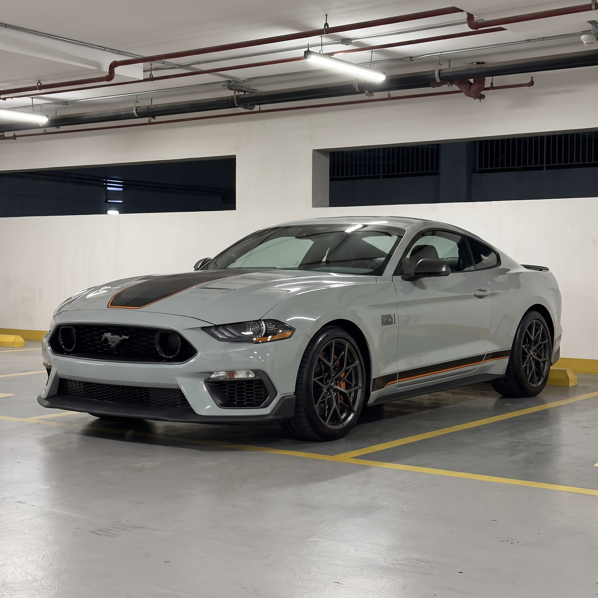 Ford Mustang Mach 1 Style Front Bumper | 2015–2023