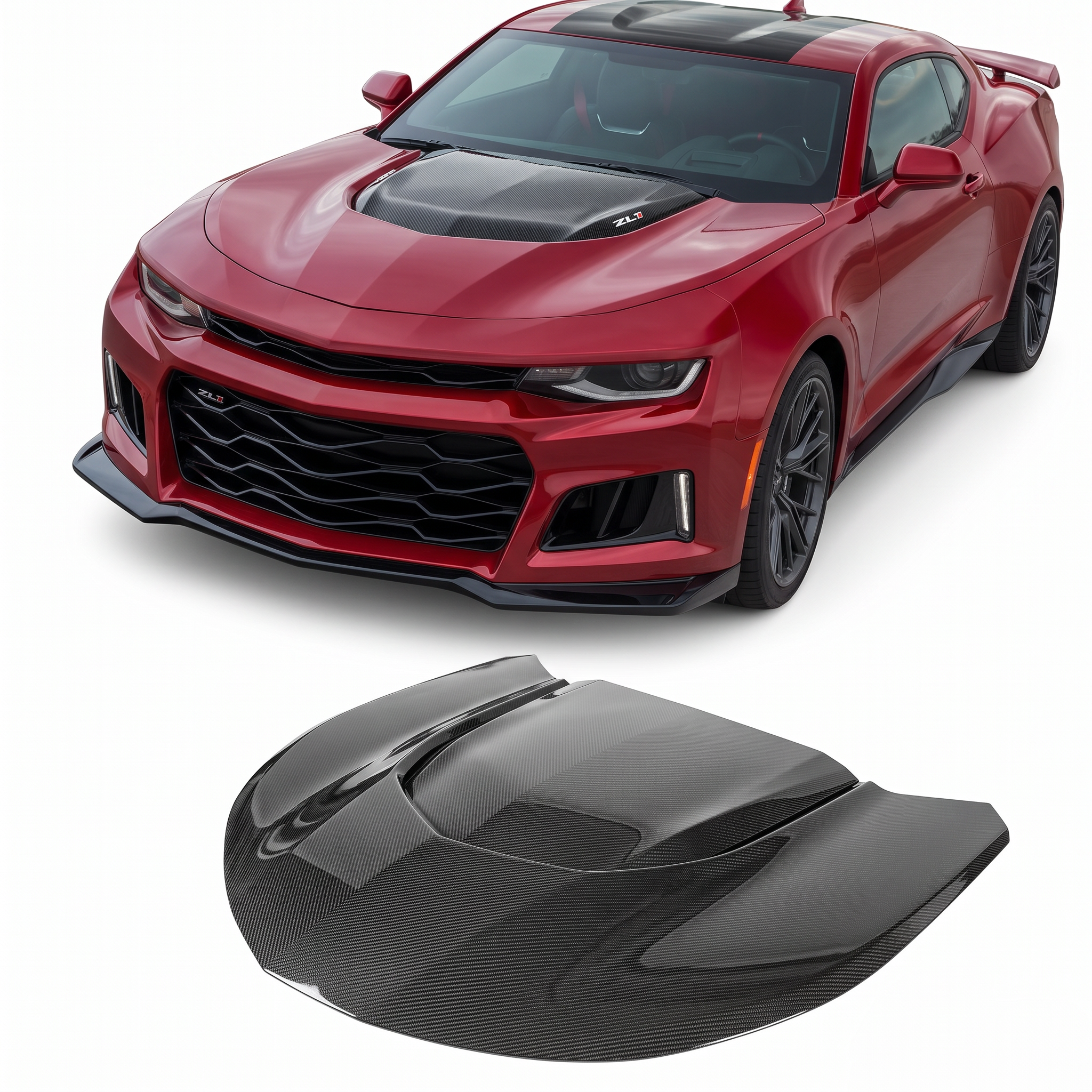 Chevrolet Camaro ZL1 Style Aluminum Hood | 2016–2023