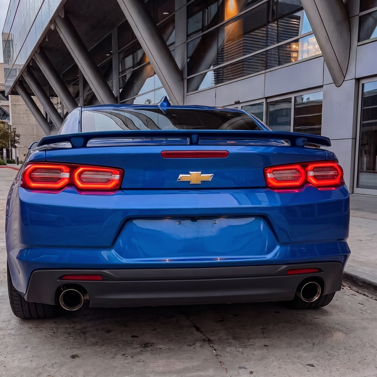 Chevrolet Camaro ZL1 Style Rear Low Wing
